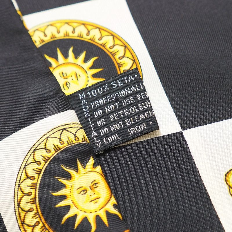 Versace Shawl Medusa Check Fringe Scarf All Pattern All Silk