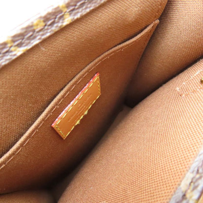 Louis Vuitton M69442 Petite Sac Plastic Handbag Monogram Canvas Ladies