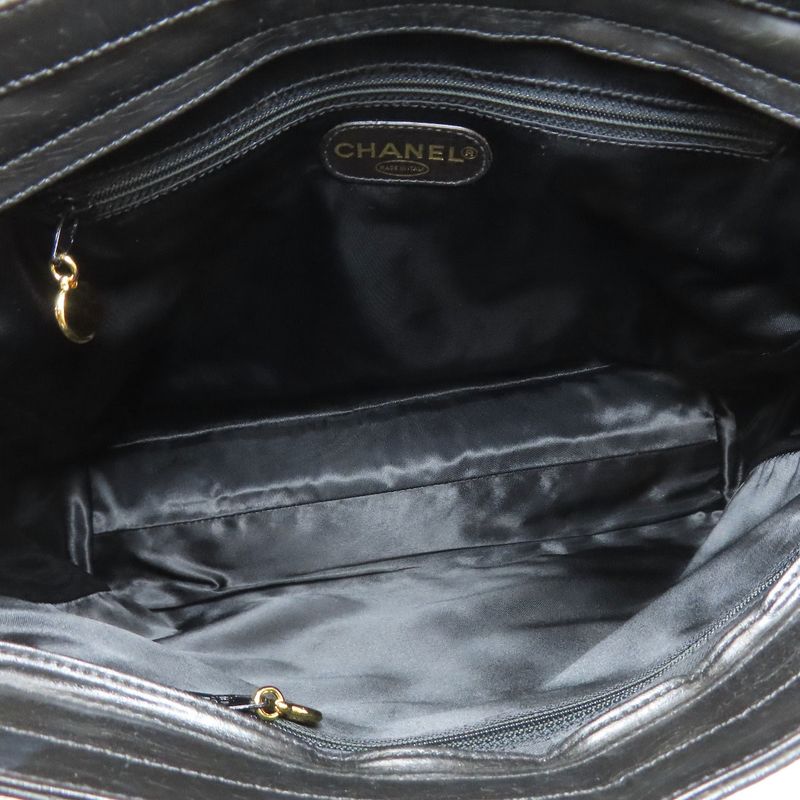 Chanel Chain Bag Matelasse Gold Hardware Shoulder Bag Calf Women's