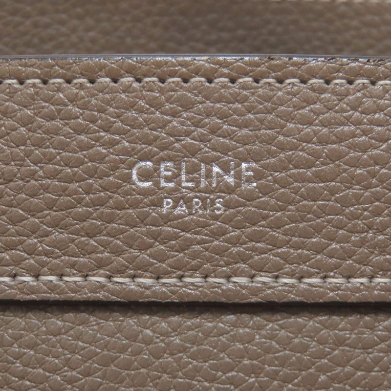 Celine Luggage Nano 2WAY Handbag Calf Ladies