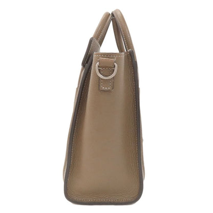 Celine Luggage Nano 2WAY Handbag Calf Ladies