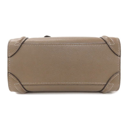 Celine Luggage Nano 2WAY Handbag Calf Ladies