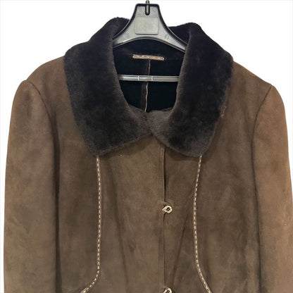 Fendi Selleria Vintage Jimton Coat Brown Jacket