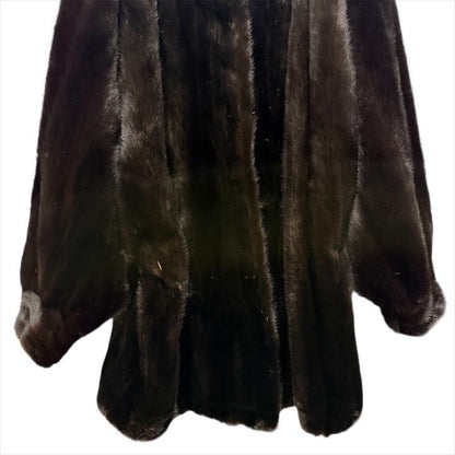 Fendi Mink Reverse Hair Long Coat Fur Brown
