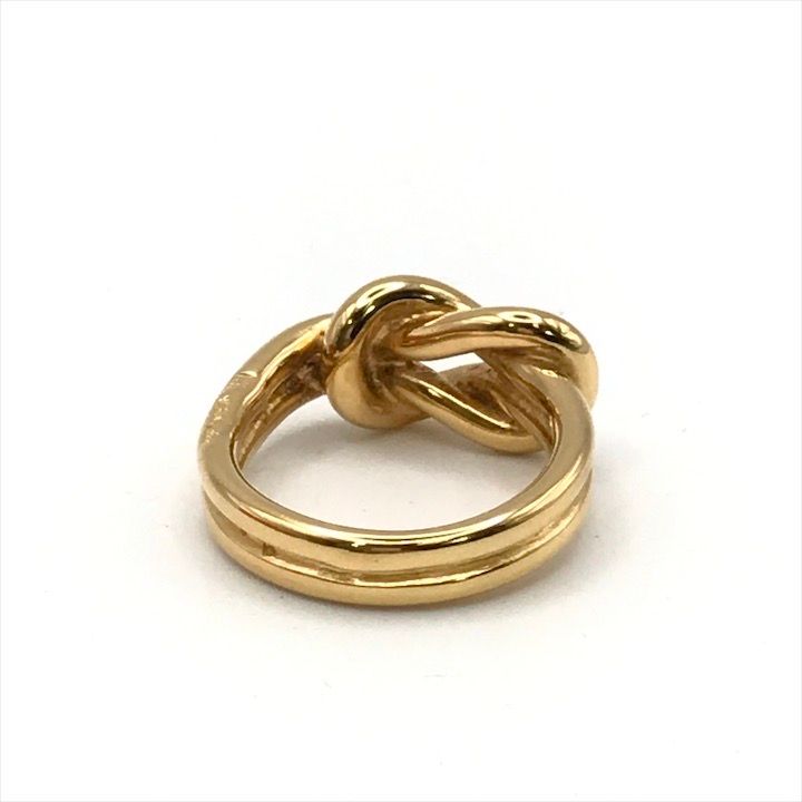 Hermes Atame Scarf Ring Gold Metal Closure