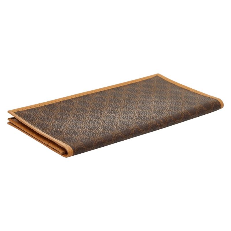 Celine Macadam Brown PVC Leather Women's Celine