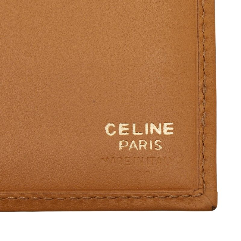 Celine Macadam Brown PVC Leather Women's Celine