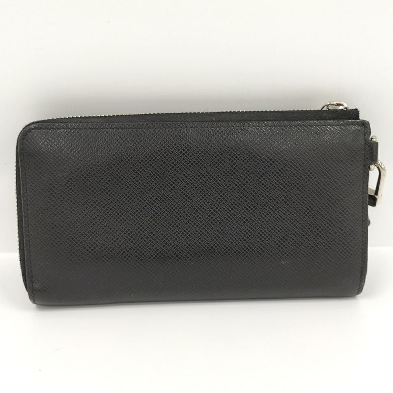 Louis Vuitton Zippy Dragonne Long Wallet Taiga Ardoise M69409