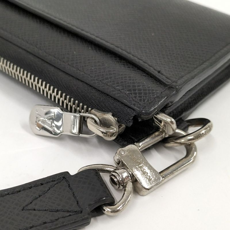 Louis Vuitton Zippy Dragonne Long Wallet Taiga Ardoise M69409