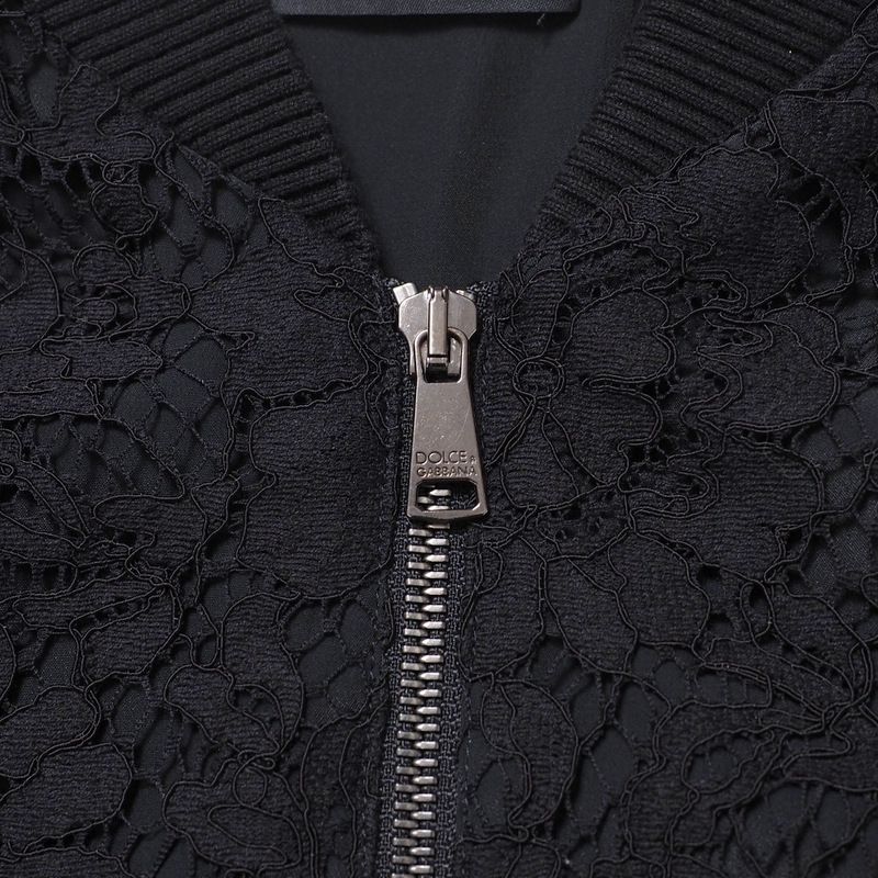 Dolce & Gabbana Jacket 36 Full Lace Zip Up