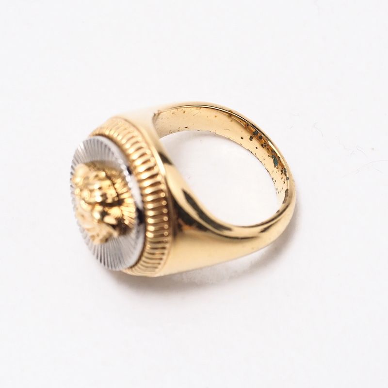 Versace Ring Medusa Bicolor