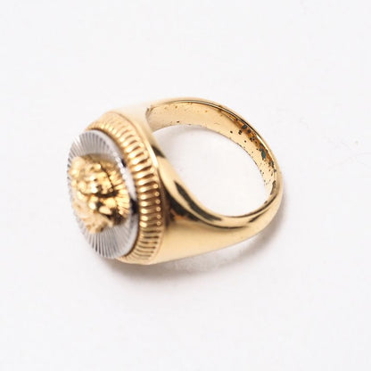 Versace Ring Medusa Bicolor