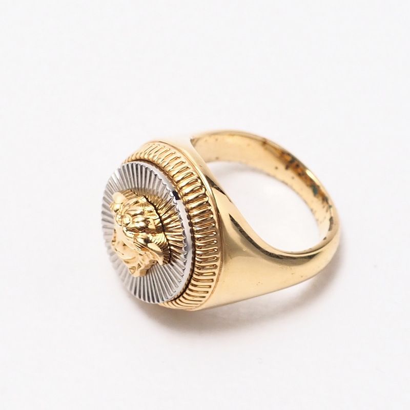 Versace Ring Medusa Bicolor