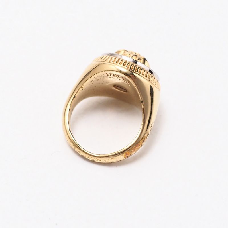 Versace Ring Medusa Bicolor