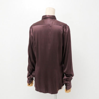 Dolce & Gabbana Blouse 46 Silk Bordeaux
