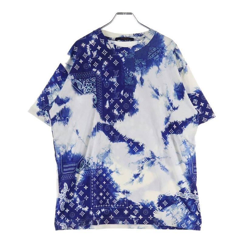 Louis Vuitton 22AW Monogram All-over Pattern Crew Neck Short Sleeve T-shirt