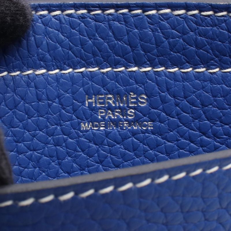 Hermes Tote Bag Cabas Serie 31 Blue Royale Leather Cabas Serie 31 Blue Royale