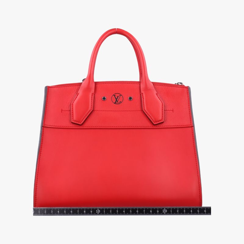 Louis Vuitton City Steamer MM Rubi Leather M51027 Du4125