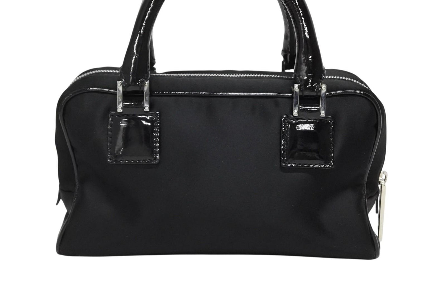 Loewe Mini Amazona Mini Andbag Satin Beads Crystal Black Silver — view 3