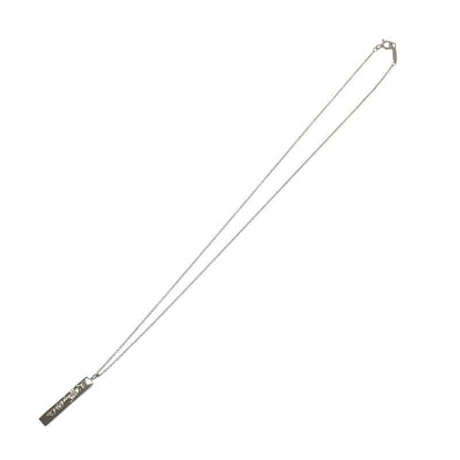 Tiffany & Co Notes Bar Pendant Necklace Silver 925