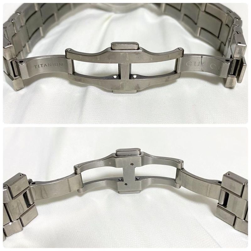 Gucci Titanium Chronograph Watch