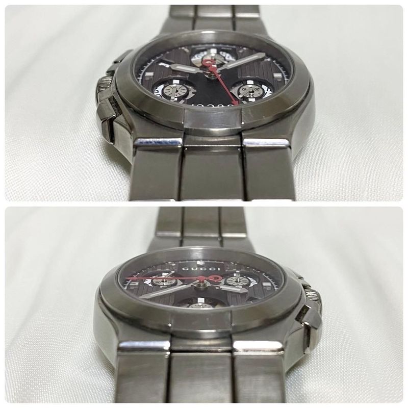 Gucci Titanium Chronograph Watch