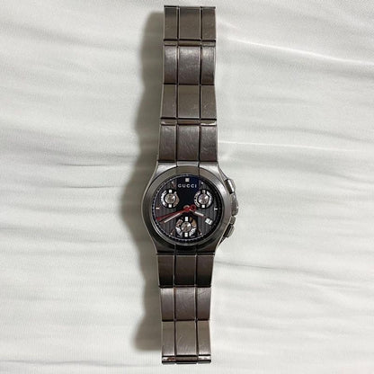 Gucci Titanium Chronograph Watch