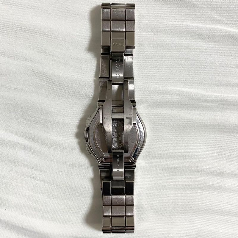 Gucci Titanium Chronograph Watch