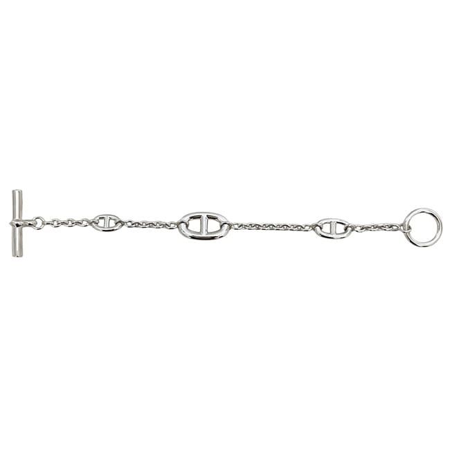 Hermes Bracelet Chaine D'ancre Farandole 160 Silver