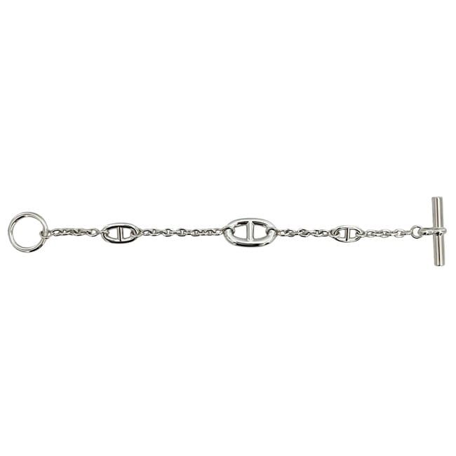 Hermes Bracelet Chaine D'ancre Farandole 160 Silver