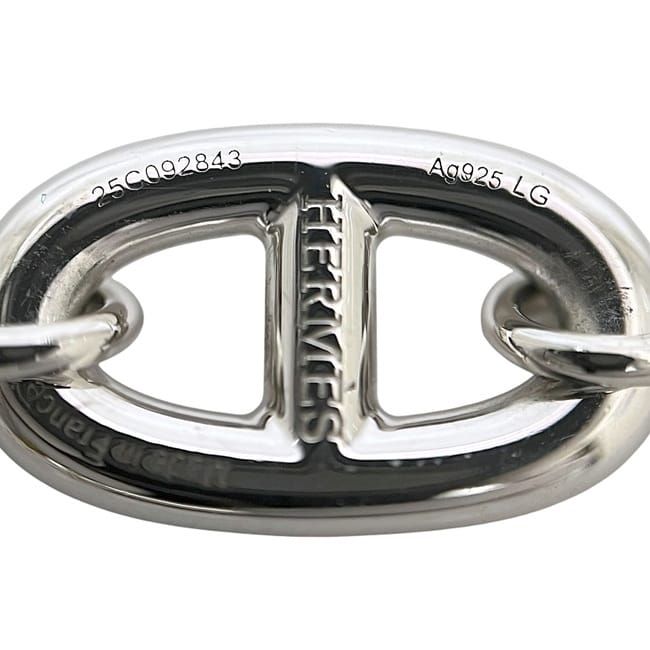 Hermes Bracelet Chaine D'ancre Farandole 160 Silver