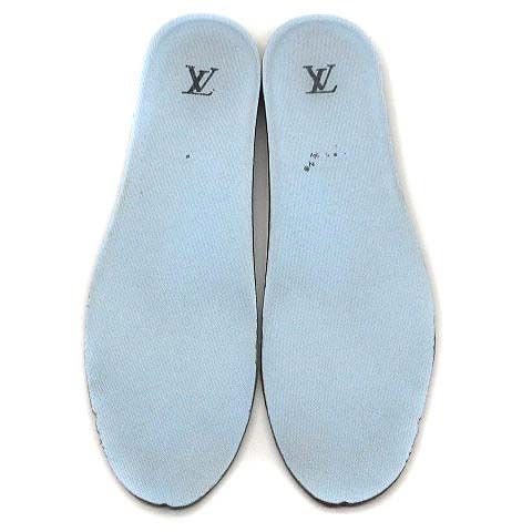 Louis Vuitton LV Trainer Line Monogram Denim Bleached Sneakers Made In 2024