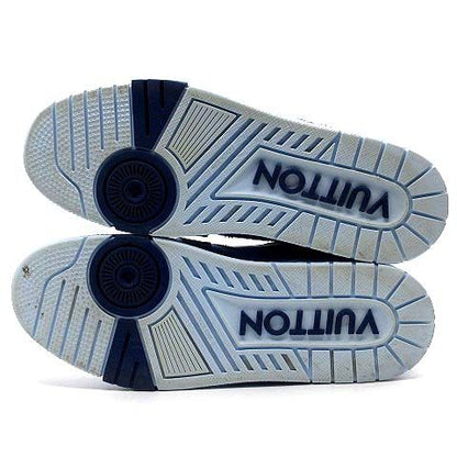 Louis Vuitton LV Trainer Line Monogram Denim Bleached Sneakers Made In 2024