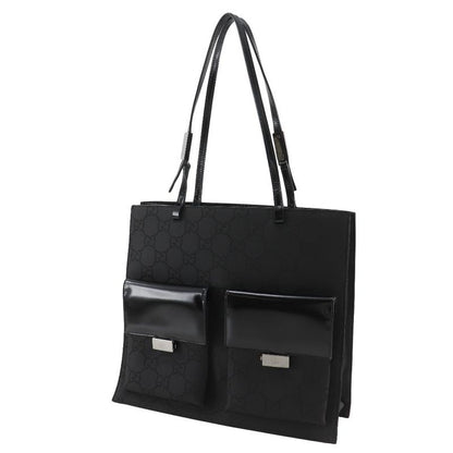 Gucci GG Canvas Black Ladies Tote Bag