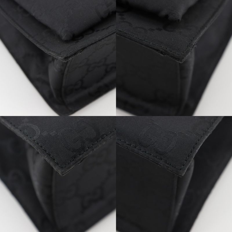 Gucci GG Canvas Black Ladies Tote Bag
