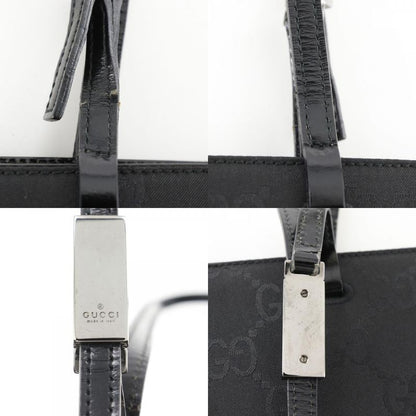 Gucci GG Canvas Black Ladies Tote Bag