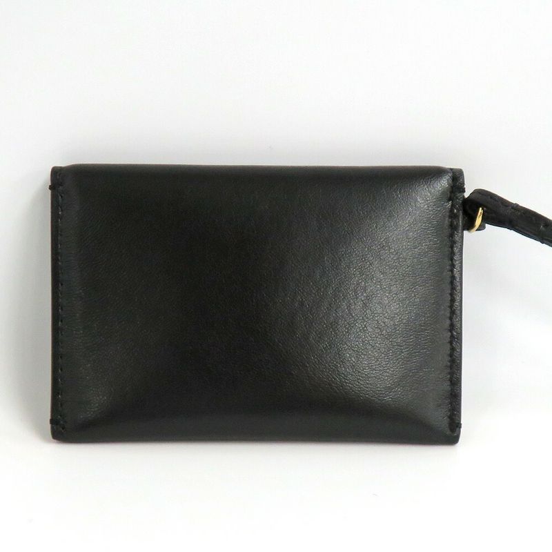 Chanel Christmas Limited Card Case Ap5041 2026ss Cuffskin Black