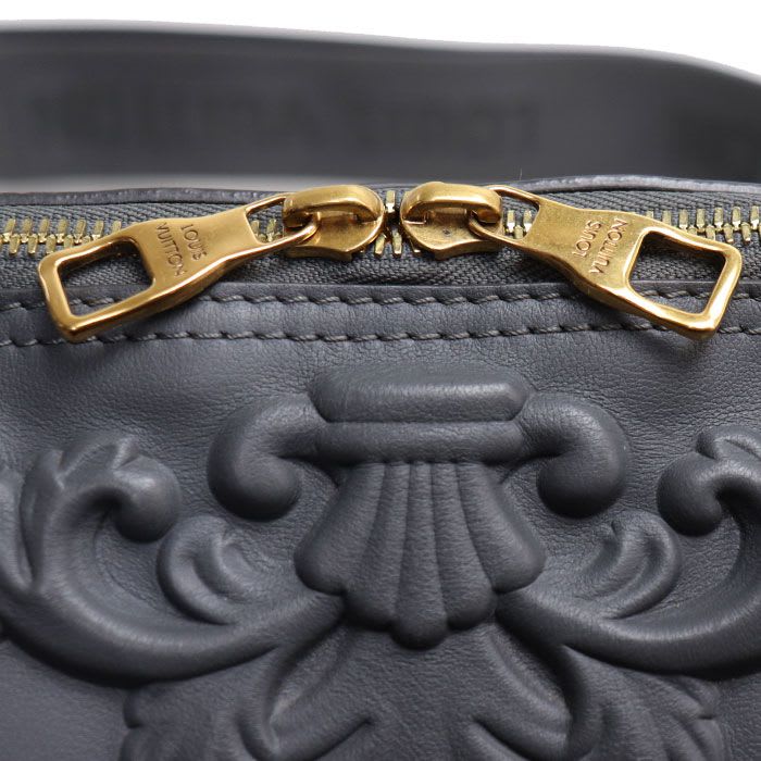 Louis Vuitton City Keepall Shoulder Bag Dark Shadow Gray IC Ladies