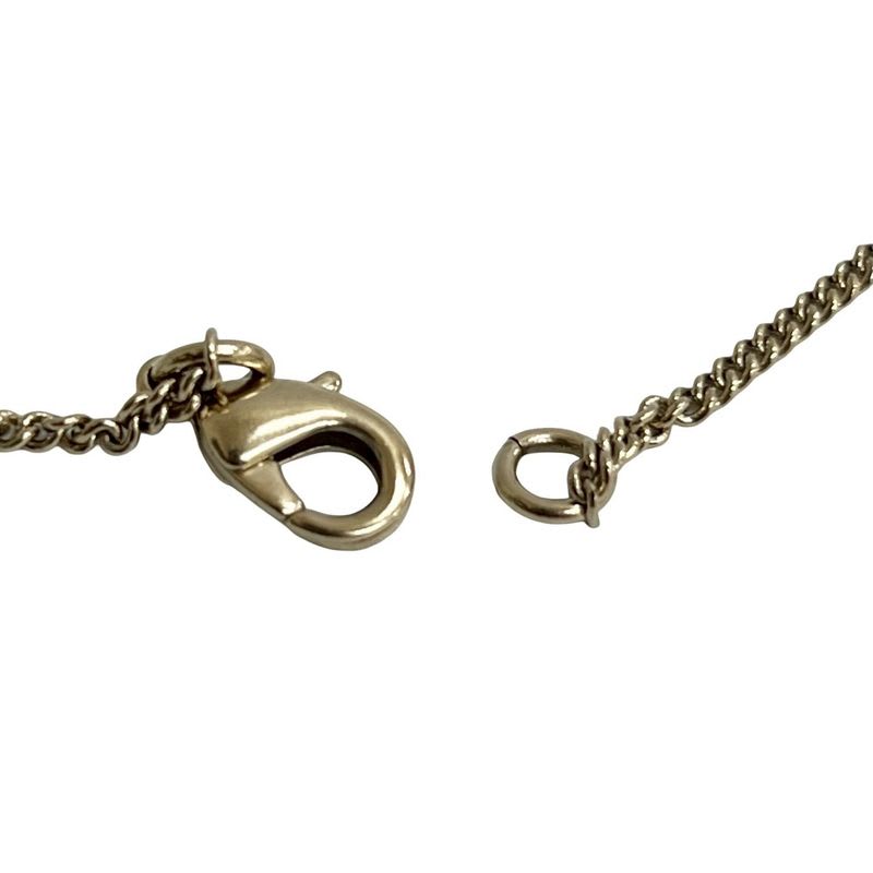 Chanel Coco Mark Flower Motif GP Fake Pearl Necklace Pendant 18BC