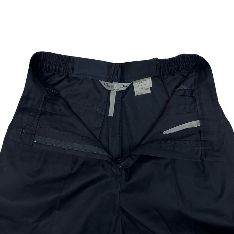 Christian Dior Sports Logo Hardware Cotton Pants Long Slacks