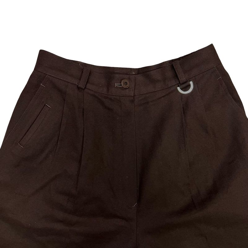 Christian Dior Sports Hardware Wool Polyester Pants Long L Size