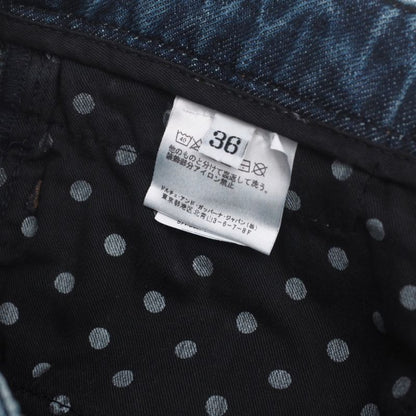 Dolce & Gabbana Denim Pants 36 Santa Sicily Patch Indigo