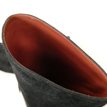 Bottega Veneta Long Boots 36.5 Suede Wedge Sole