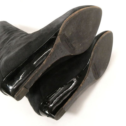 Bottega Veneta Long Boots 36.5 Suede Wedge Sole
