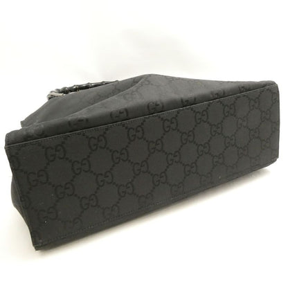 Gucci GG Nylon Bamboo Handbag Tote