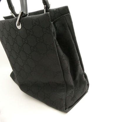 Gucci GG Nylon Bamboo Handbag Tote