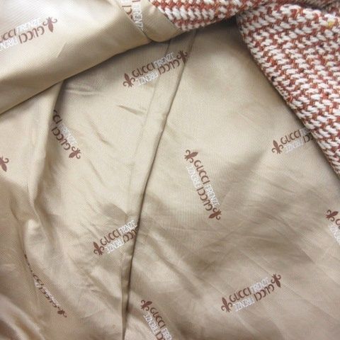 Gucci Kids Square G Interlocking Wool Long Coat Double 737806xwaxy 12 150 Brown