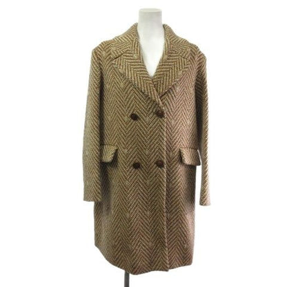 Gucci Kids Square G Interlocking Wool Long Coat Double 737806xwaxy 12 150 Brown