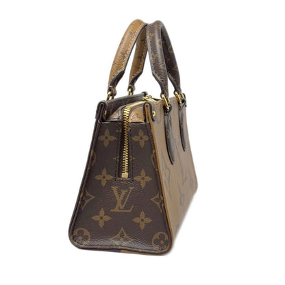 Louis Vuitton Handbag Shoulder Monogram Giant on the Go East West