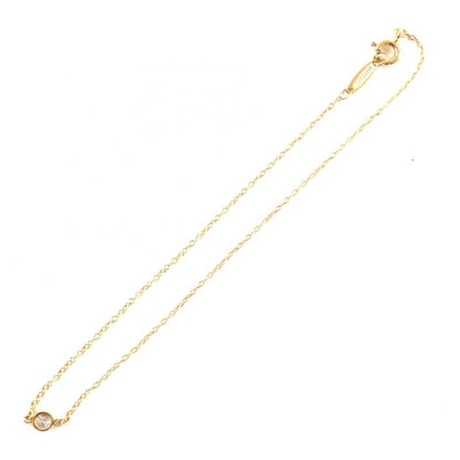 Beautiful item◇tiffany & Co Tiffany Elsa Peretti Visor Yard 750yg Diamond approx. 0.03ct 1P Bracelet Yellow Gold